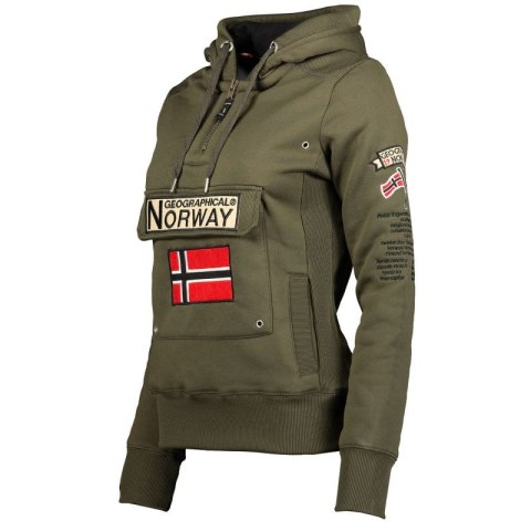 Bluza Geographical Norway Gymclass DB 054 M WW2491H/GN-Kaki Geographical Norway