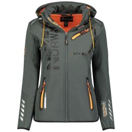 Kurtka Softshell Geographical Norway Reine Ass A EO DB 007 W WU8184F/GNO-Dark Grey / Orange Geographical Norway