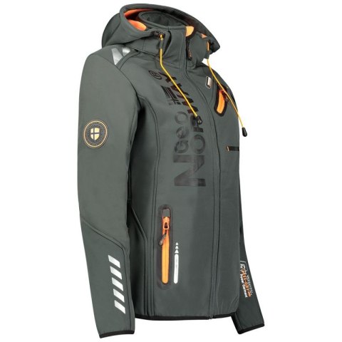 Kurtka Softshell Geographical Norway Reine Ass A EO DB 007 W WU8184F/GNO-Dark Grey / Orange Geographical Norway