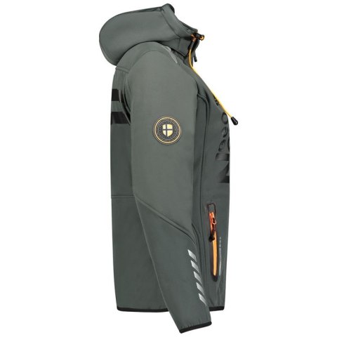 Kurtka Softshell Geographical Norway Reine Ass A EO DB 007 W WU8184F/GNO-Dark Grey / Orange Geographical Norway