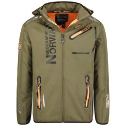 Kurtka Softshell Geographical Norway Royaute DB 068 M WY1996H/GN-Kaki / Orange Geographical Norway