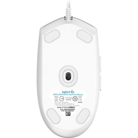 Logitech G G102 Gaming Mouse myszka USB Typu-A 8000 DPI Logitech