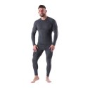BTK0060 KOSZULKA TERMOAKTYWNA SZARA MĘSKA 2XL/3XL RAGNAR NILS Nils Extreme