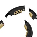 HHM13 NEW HULA HOP BLACK/GOLD Z MAGNESAMI I OBCIĄŻNIKIEM + LICZNIK HMS HMS