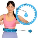 FH01 BLUE HULA HOP Z OBCIĄŻNIKIEM No name