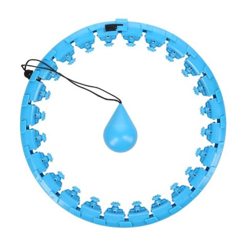 FH01 BLUE HULA HOP Z OBCIĄŻNIKIEM No name