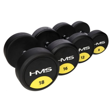 Hantla gumowana 9kg HMS HG PRO 9 HMS