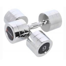 Hantle chromowane 2x9 kg HMS CHD09 HMS