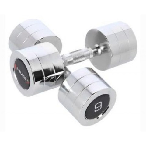 Hantle chromowane 2x9 kg HMS CHD09 HMS