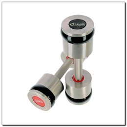 Hantle chromowane 2x10kg silikonowe elementy HMS HH10 HMS
