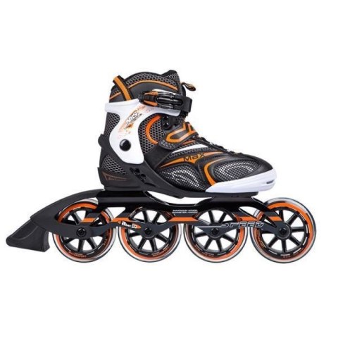 ŁYŻWOROLKI NILS EXTREME NA1060S CZARNO-POMARAŃCZOWE ROZM. 41 Nils Extreme
