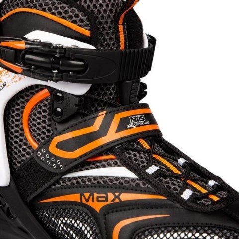 ŁYŻWOROLKI NILS EXTREME NA1060S CZARNO-POMARAŃCZOWE ROZM. 41 Nils Extreme