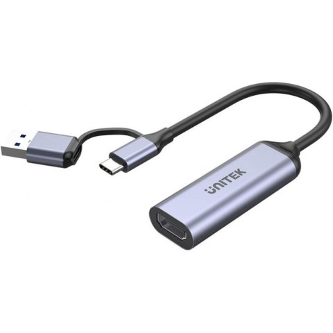 UNITEK KARTA DO STREAMINGU USB-C/A, 4K HDMI 1.4B Unitek