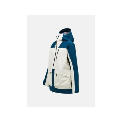 Kurtka narciarska Peak Performance Vertical GORE-TEX 3L Jacket - infinity teel/sand fog Peak Performance