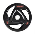 Talerz olimpijski ogumowany 15 kg HMS TOX15 HMS