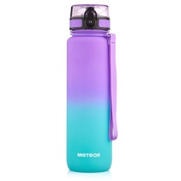 Bidon Meteor 1000 ml 17664 fioletowy/błękitny Meteor