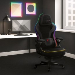 Fotel gamingowy Force 4.6 RGB Black Mesh Huzaro