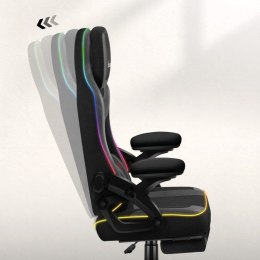 Fotel gamingowy Force 4.6 RGB Black Mesh Huzaro