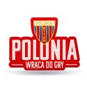 Magnes akrylowy Polonia Bytom Herb