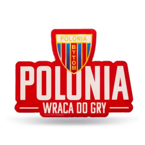 Magnes akrylowy Polonia Bytom Herb