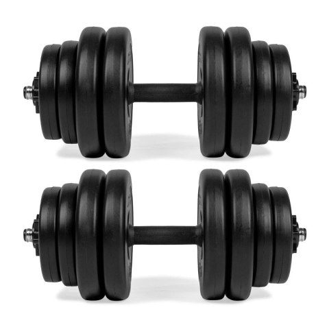 VIRTUFIT REGULOWANY ZESTAW HANTLI - WINYL - 2 X 14 KG Virtufit