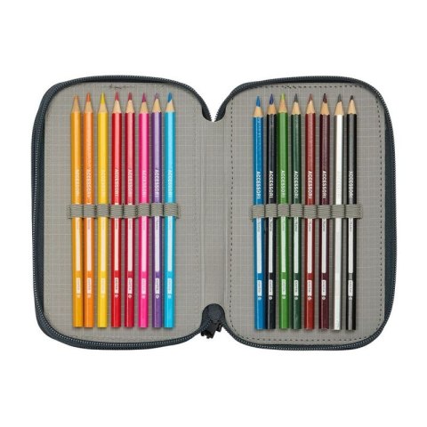 Piórnik Real Madryt triple filled pencil case 37 pcs 412554857 Inny