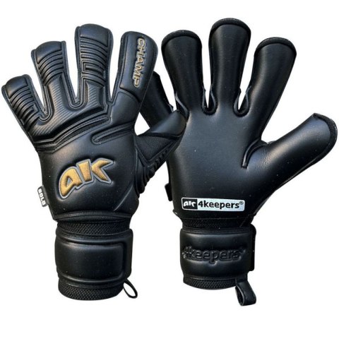 Rękawice 4keepers Champ Gold Black VII RF2G Junior Jr S994181 4Keepers