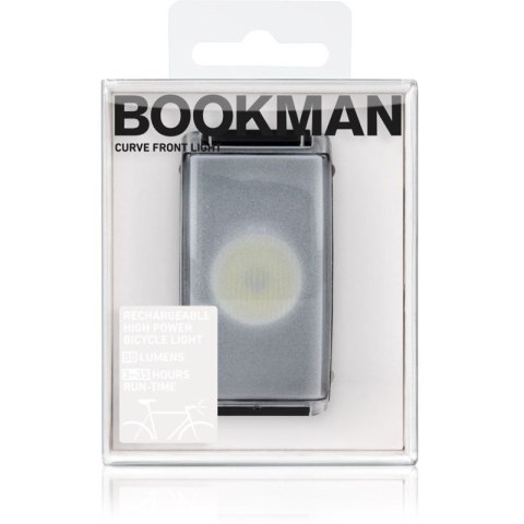 Lampka rowerowa BOOKMAN Curve Front Light 220lm 877991 czarna Bookman