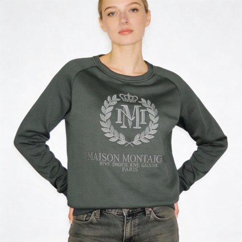 Bluza Maison Montaigne FIMOSAI DGREY MT LADY 016 (RBMWW6410F/MM-GRIS FONCÉ) Maison Montaigne