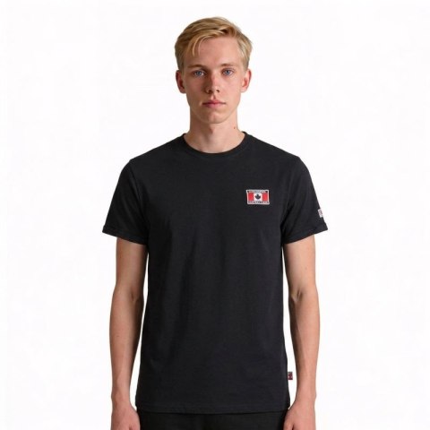 Koszulka Canadian Peak JALTIMOREAK BLACK RM MEN 254 (RBMSZ1234H/CP-NOIR) Canadian Peak