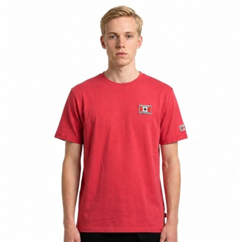 Koszulka Canadian Peak JALTIMOREAK RED RM MEN 254 (RBMSZ1238H/CP-ROUGE) Canadian Peak