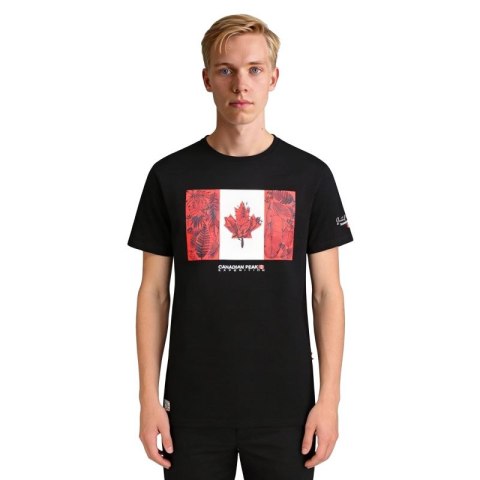 Koszulka Canadian Peak JPALMEAK BLACK RM MEN 233 (RBMSZ2052H/CP-NOIR) Canadian Peak