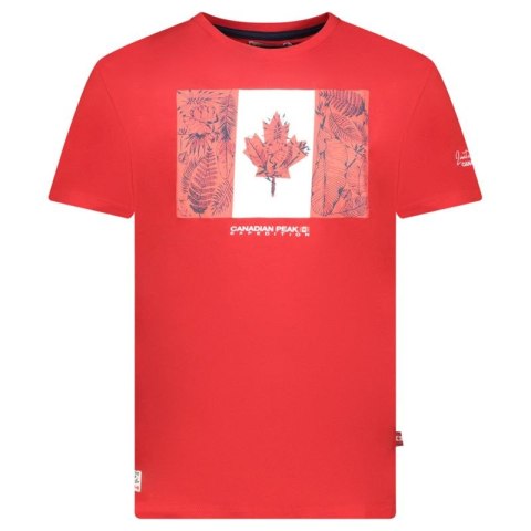Koszulka Canadian Peak JPALMEAK RED RM MEN 233 (RBMSZ2057H/CP-ROUGE) Canadian Peak