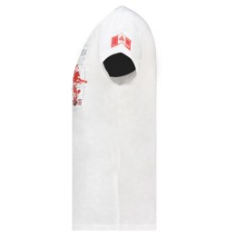 Koszulka Canadian Peak JRUSTYEAK WHITE RM MEN 233 (RBMSZ2063H/CP-BLANC) Canadian Peak