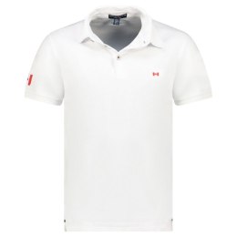 Koszulka polo Canadian Peak KARSEAK WHITE RM MEN 254 (RBMSZ1394H/CP-BLANC) Canadian Peak