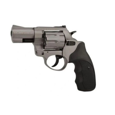 Rewolwer hukowy alarmowo sygnałowy ZORAKI R1-K6L BAS lufa 2,5" kal. .22 Long Blank tytanowy (R1256GTP-BAS) Zoraki
