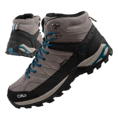 CMP Rigel buty męskie trekkingowe trwałe wodoodporne szare CMP