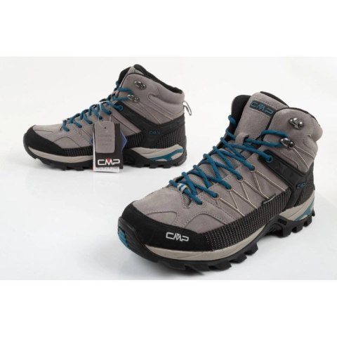 CMP Rigel buty męskie trekkingowe trwałe wodoodporne szare CMP