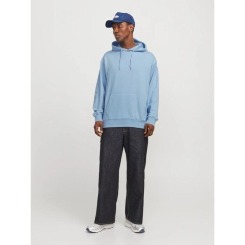 Jack&Jones męska bluza z kapturem JJESTAR BASIC SWEAT HOOD NOOS 12257852 CHAMBRAY BLUE Jack&Jones
