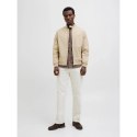 Jack&Jones męska kurtka JPRBLUBRAD BOMBER JACKET SN 12273393 WHITE PEPPER Jack&Jones