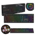 SAVIO KLAWIATURA MECHANICZNA STYX OUTEMU BLUE, HOT SWAP, RGB Savio