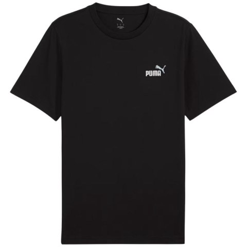 Koszulka męska Puma Ess 2 Color Small No. 1 Logo Tee czarna 684717 01 Puma