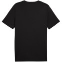 Koszulka męska Puma Ess 2 Color Small No. 1 Logo Tee czarna 684717 01 Puma
