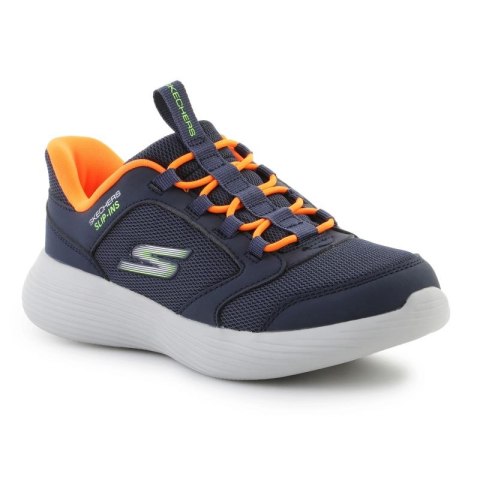 Skechers Slip-ins: GO RUN 400 V.2 - Turbo-Brisk 403899L-NVOR NVY/ORNG Skechers