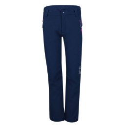 Spodnie softshellowe dziewczęce/chłopięce Trollkids Kids Fjell Softshell Pant granatowe (117-114) Trollkids