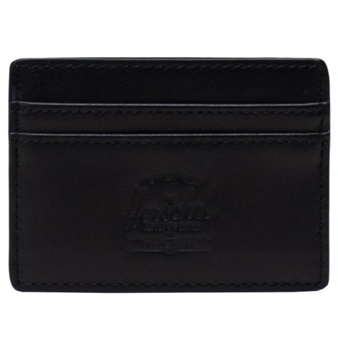Herschel Charlie Leather RFID Wallet 11146-00001 Czarne One size Herschel