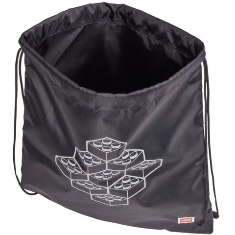 LEGO Bricks Drawstring Bag 10034-2511 Czarne One size Lego