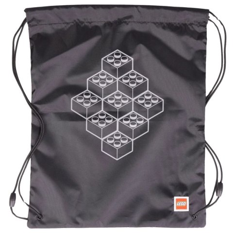LEGO Bricks Drawstring Bag 10034-2511 Czarne One size Lego