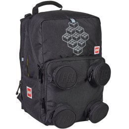 LEGO Bricks Petersen School Backpack 20209-2511 Czarne One size Lego