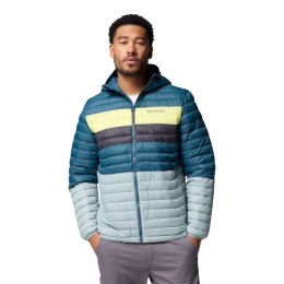 Columbia Powder Pass Hooded Jacket 2134131461 Niebieskie L Columbia